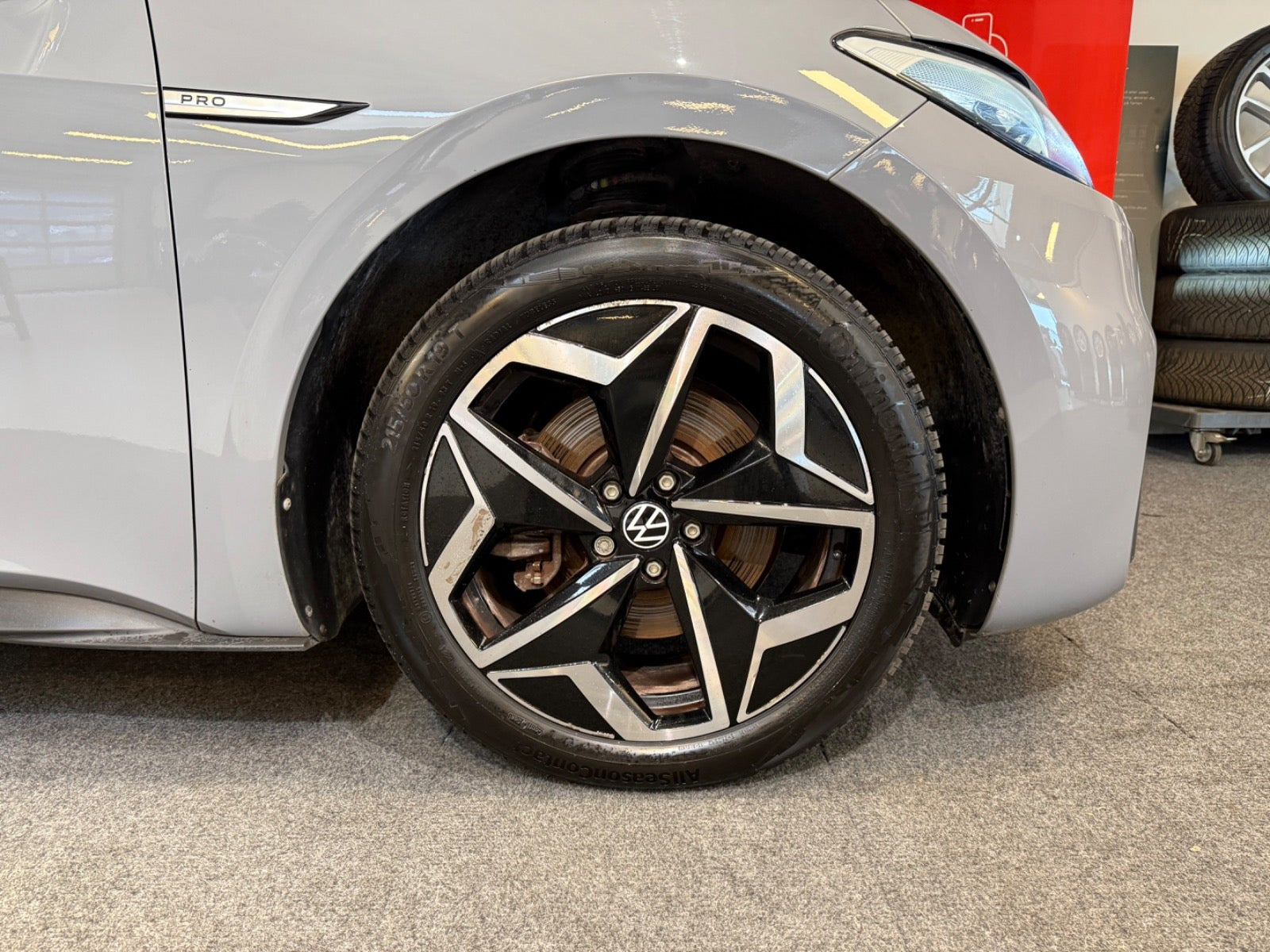 Grå VW ID.3 fra 2023