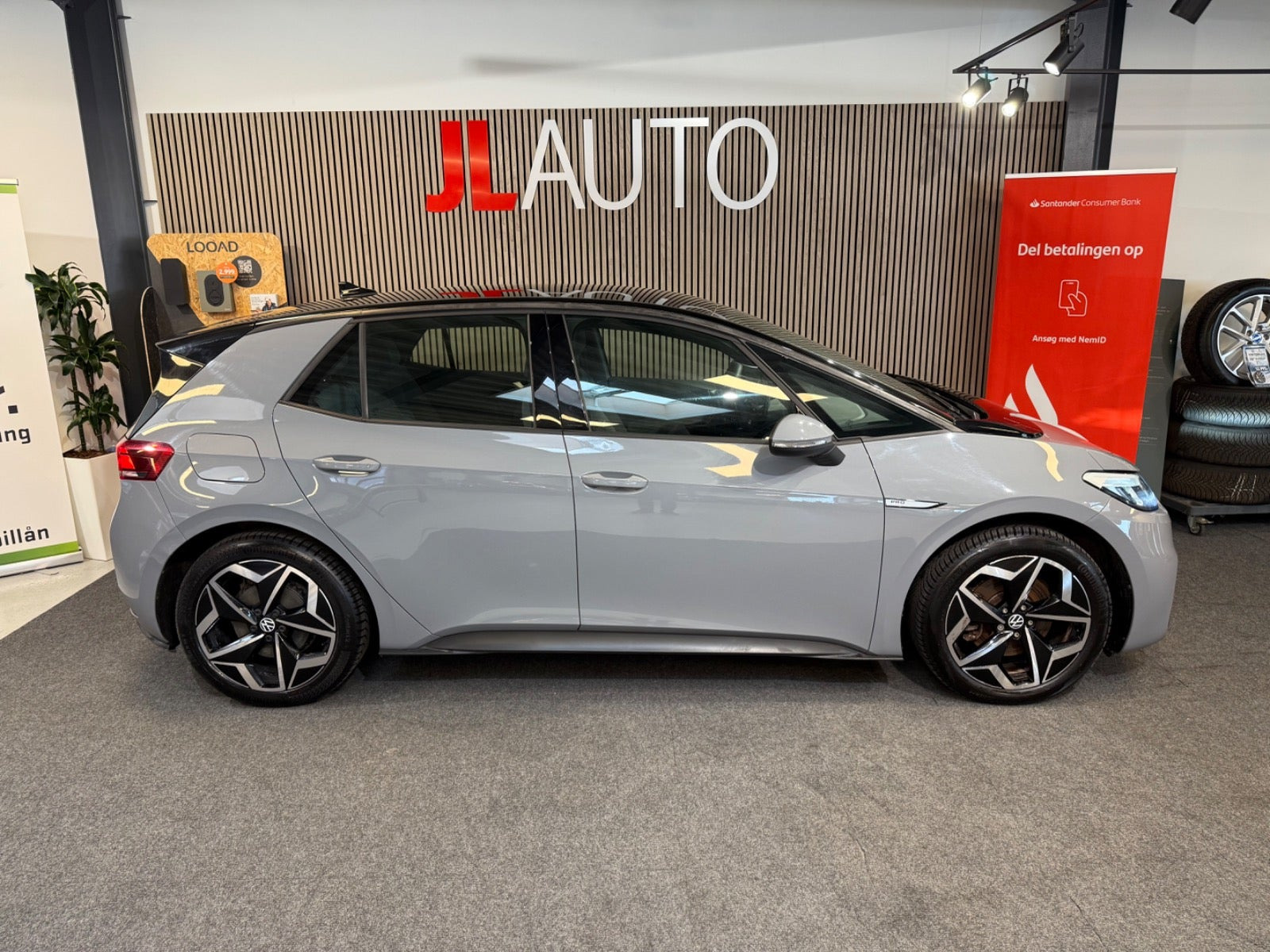 Grå VW ID.3 fra 2023