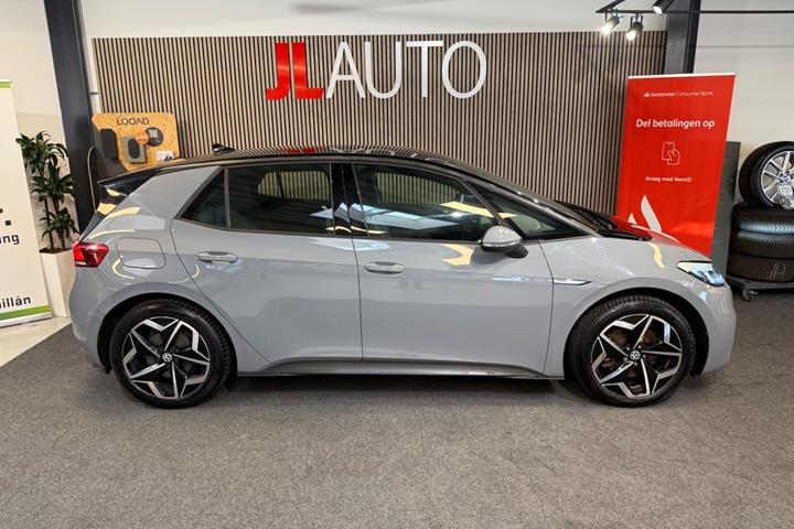 Grå VW ID.3 fra 2023