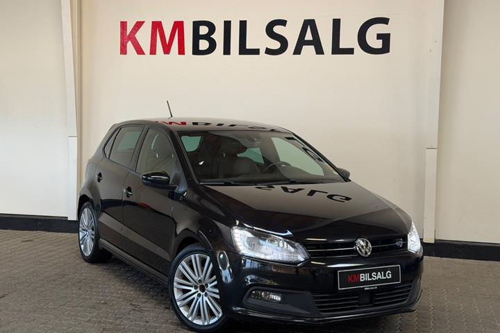 Sort VW Polo fra 2017