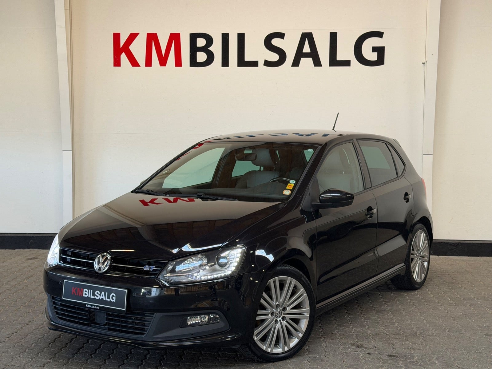 Sort VW Polo fra 2017