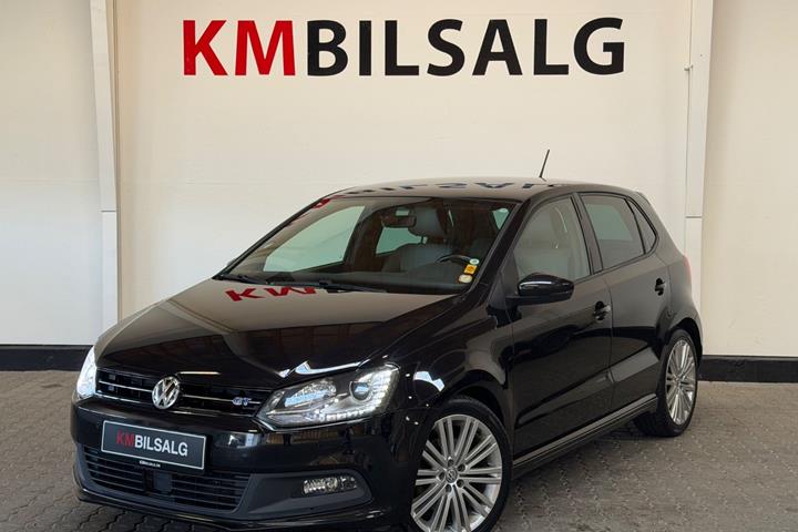 Sort VW Polo fra 2017