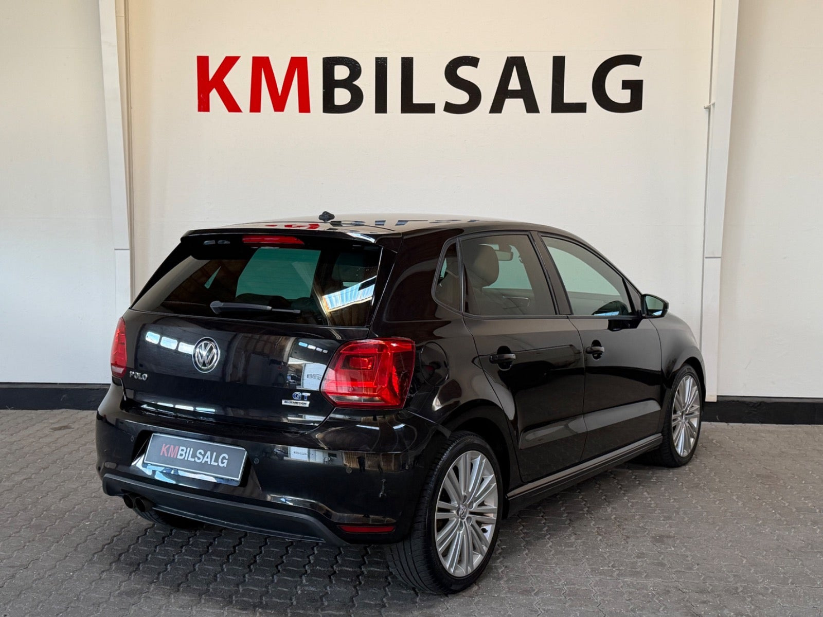 Sort VW Polo fra 2017