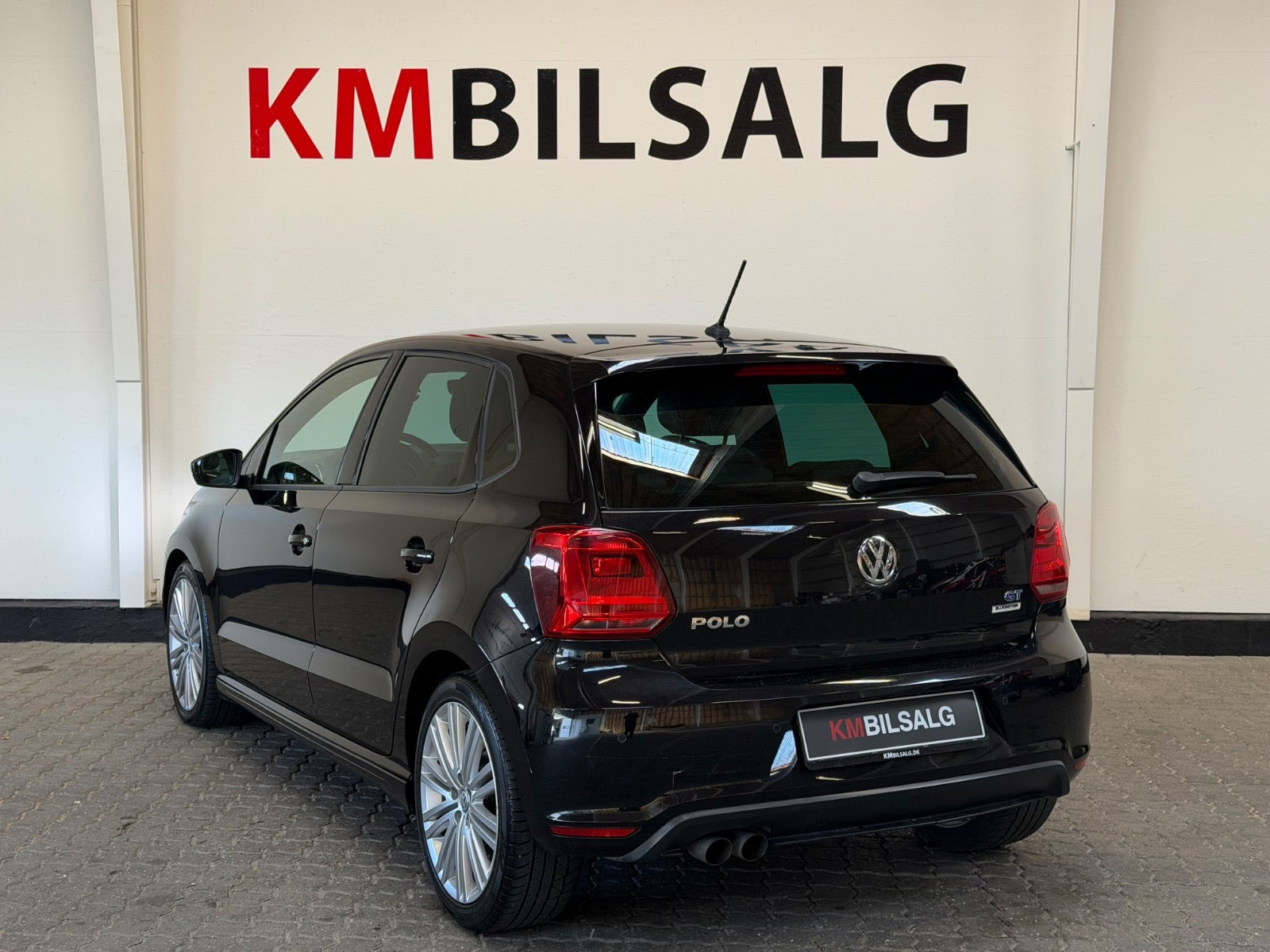 Sort VW Polo fra 2017