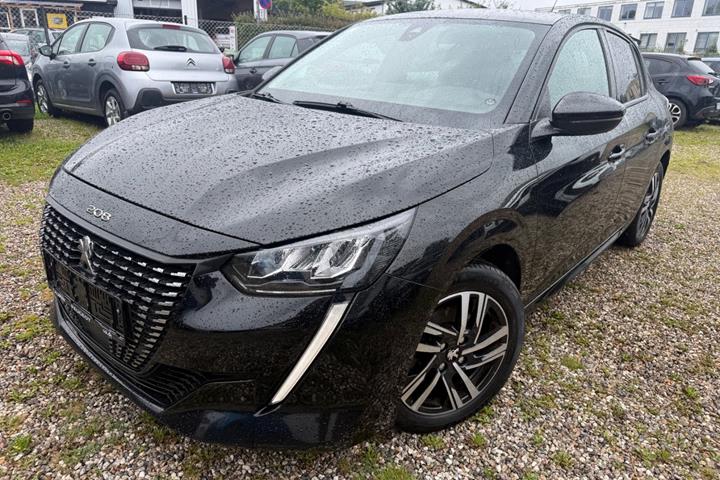 Sort Peugeot 208 fra 2020