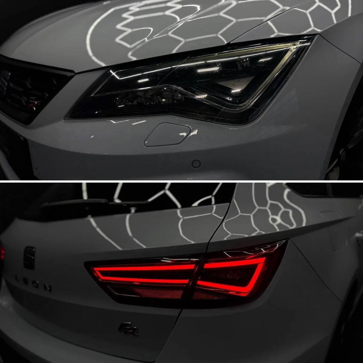 Grå Seat Leon fra 2020