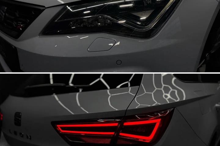 Grå Seat Leon fra 2020