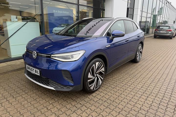 Blå VW ID.4 fra 2022