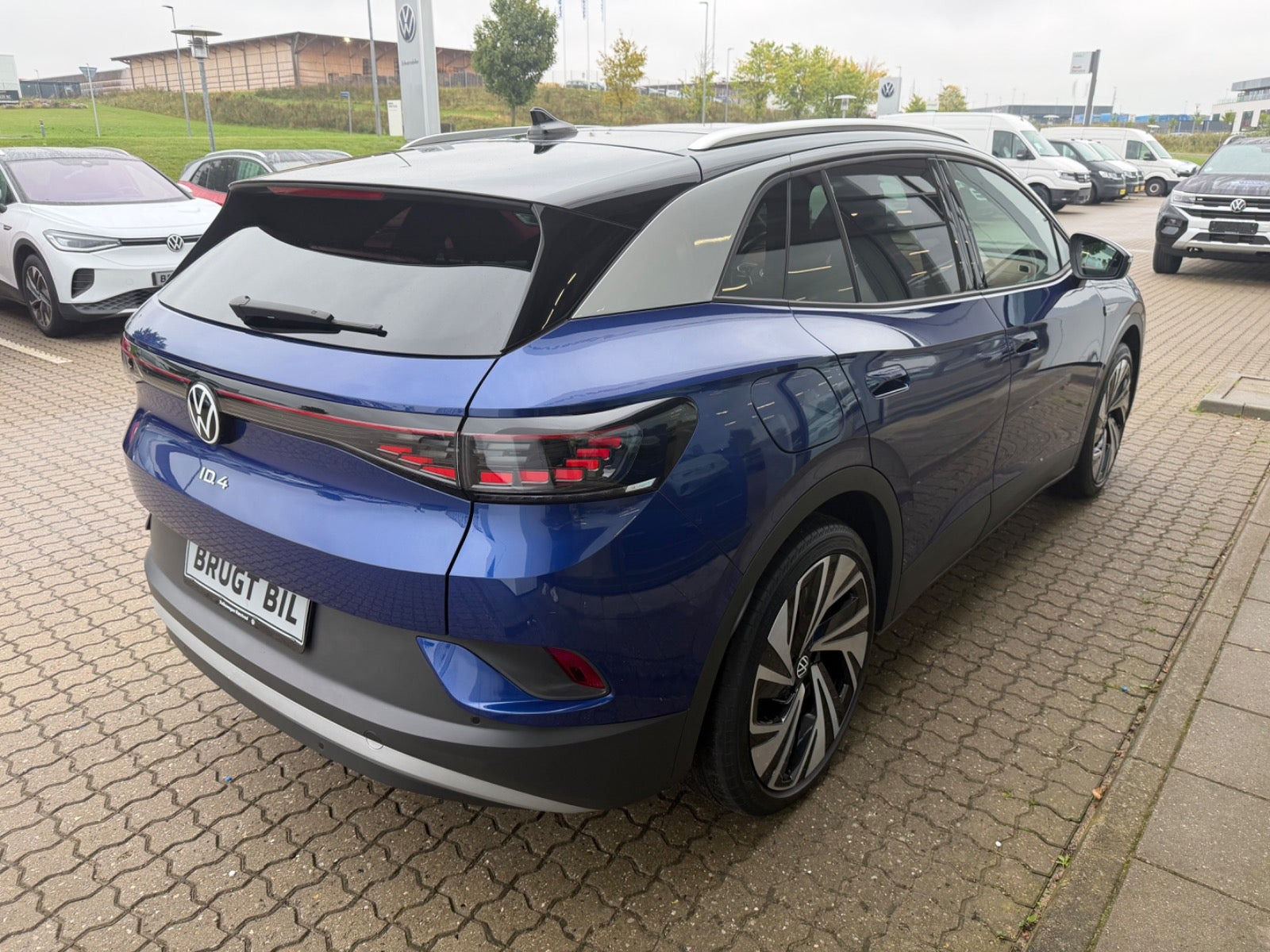Blå VW ID.4 fra 2022