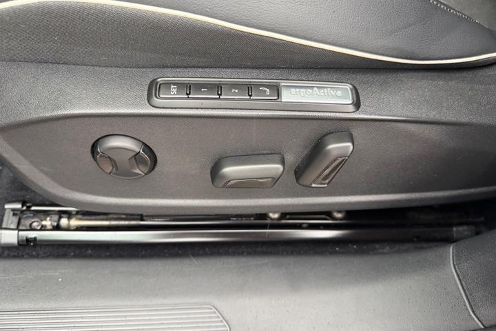 Blå VW ID.4 fra 2022