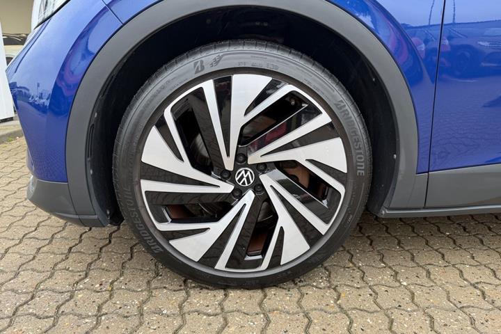 Blå VW ID.4 fra 2022