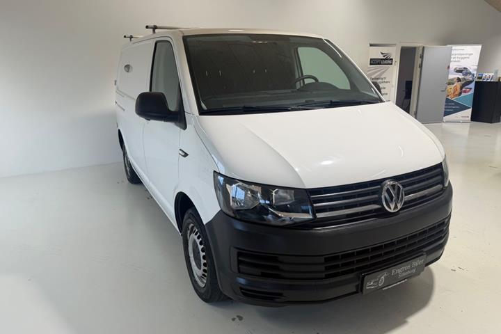 Hvid VW Transporter fra 2018