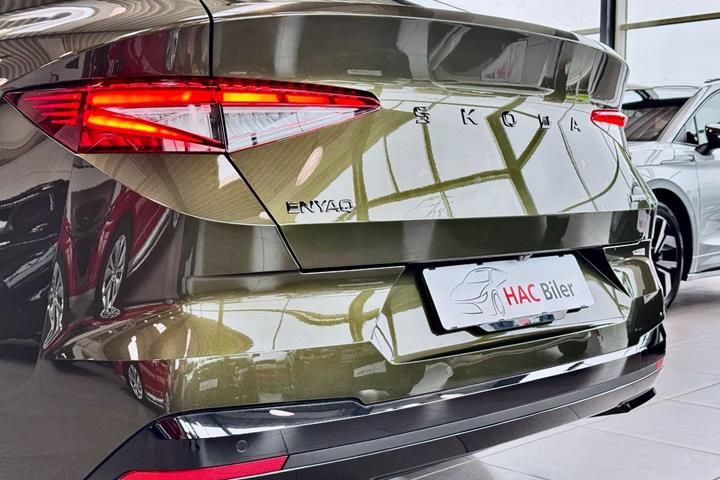 Grøn Skoda Enyaq fra 2026