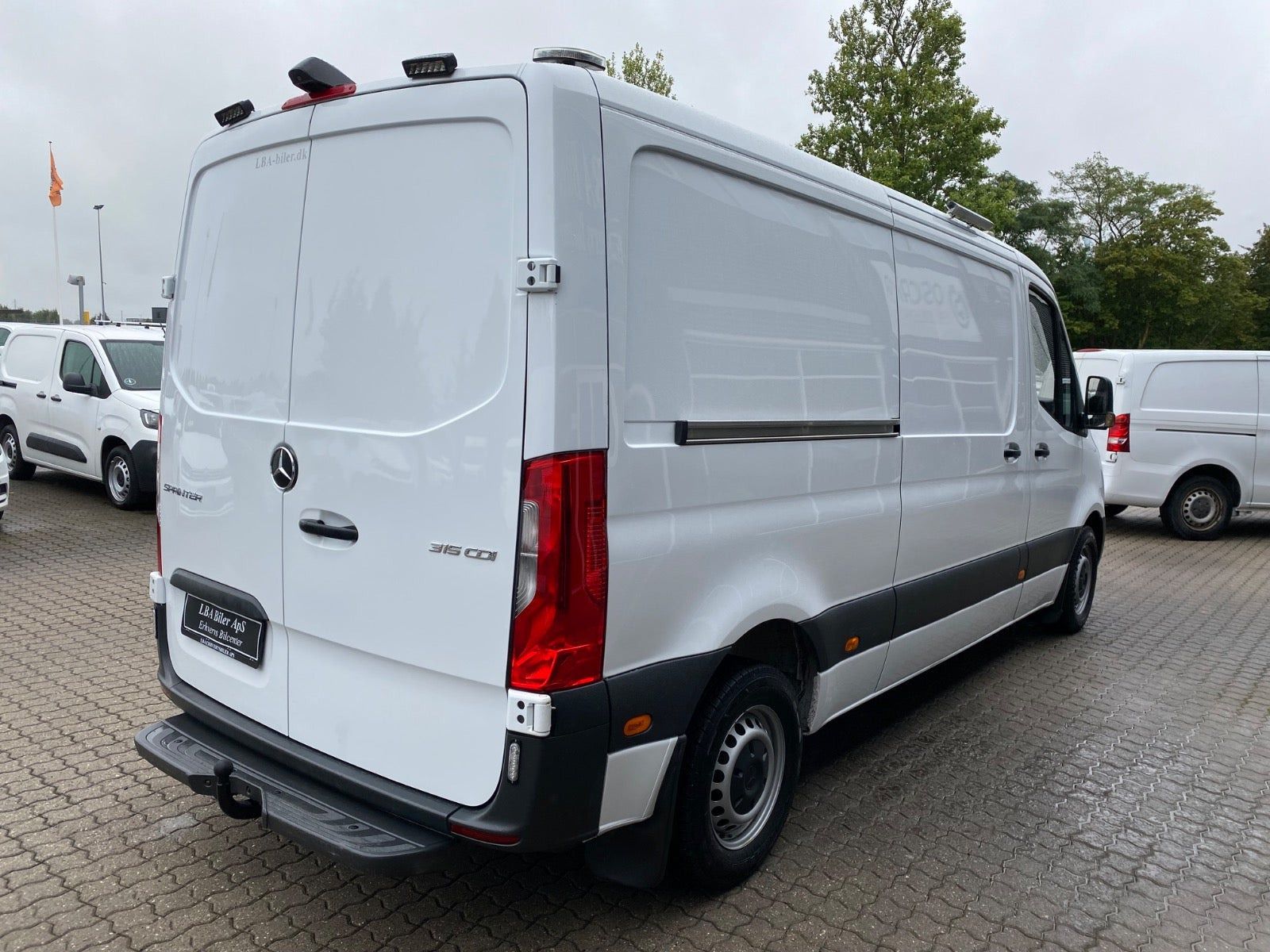 Hvid Mercedes Sprinter 315 fra 2023