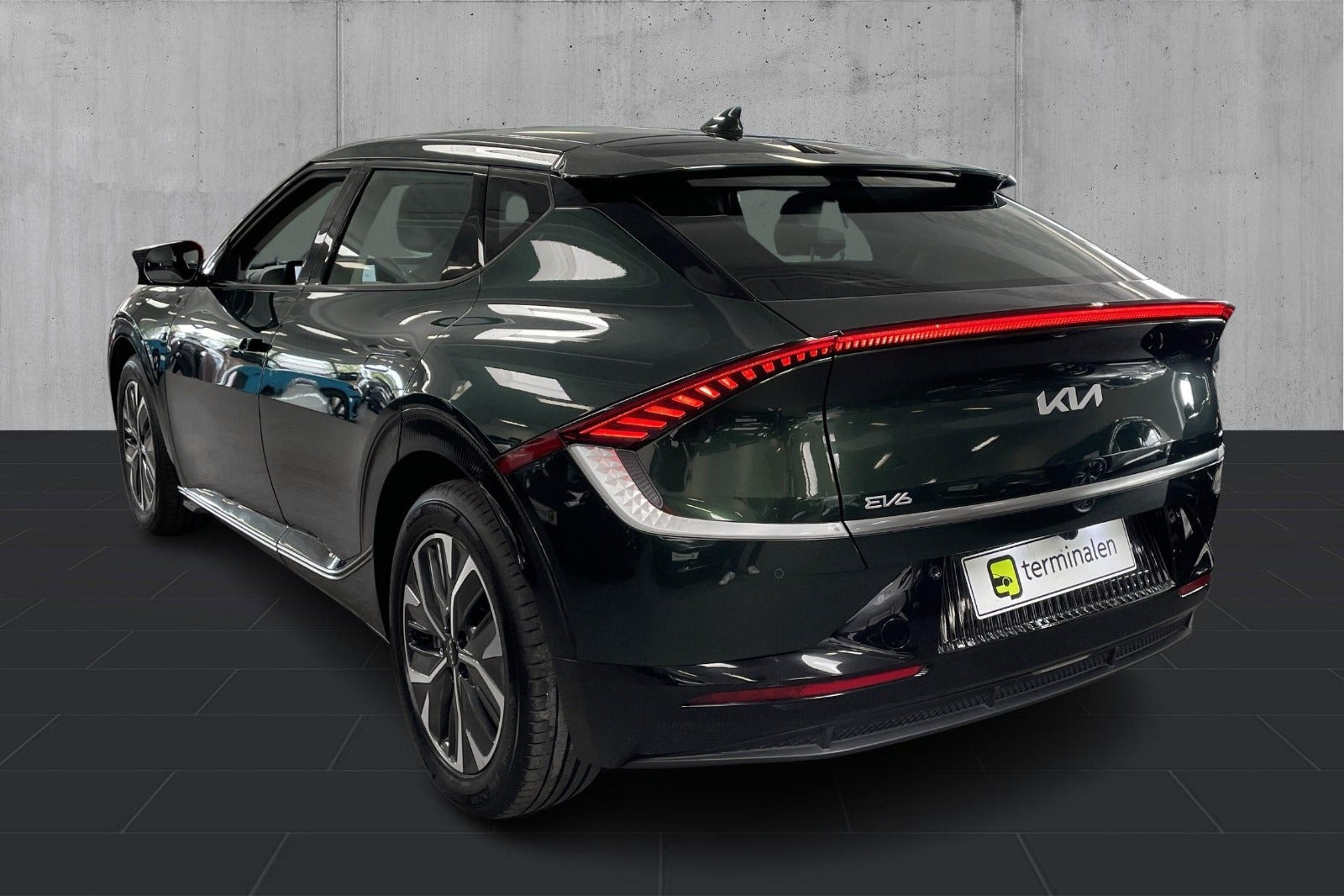 Grøn Kia EV6 fra 2023