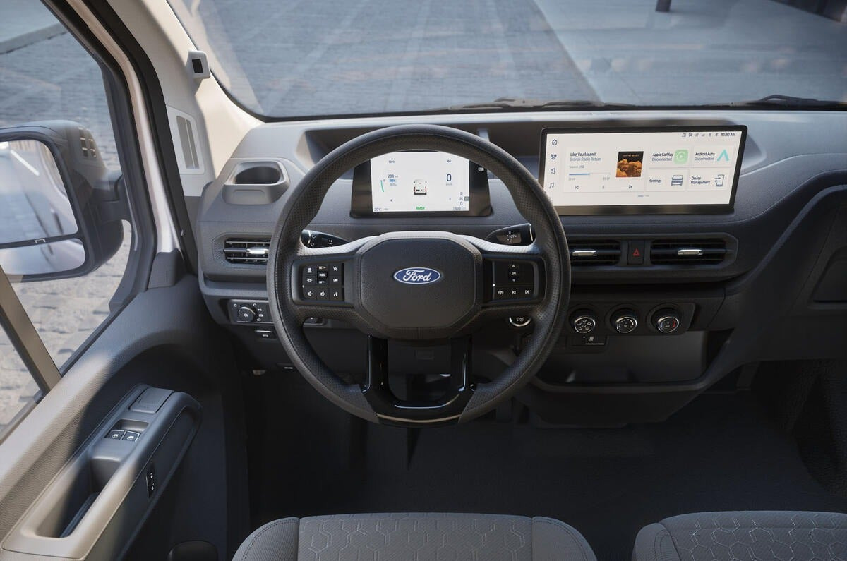 Hvid Ford Transit City fra 2027
