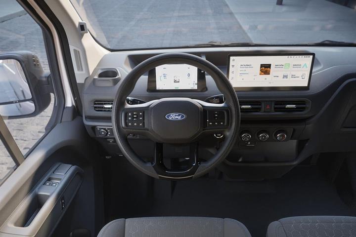 Hvid Ford Transit City fra 2027