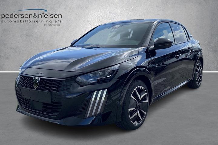 Sort Peugeot e-208 fra 2026