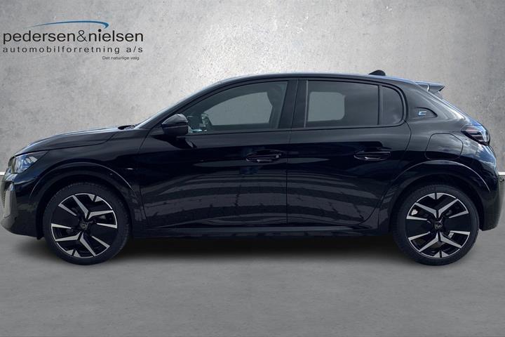Sort Peugeot e-208 fra 2026