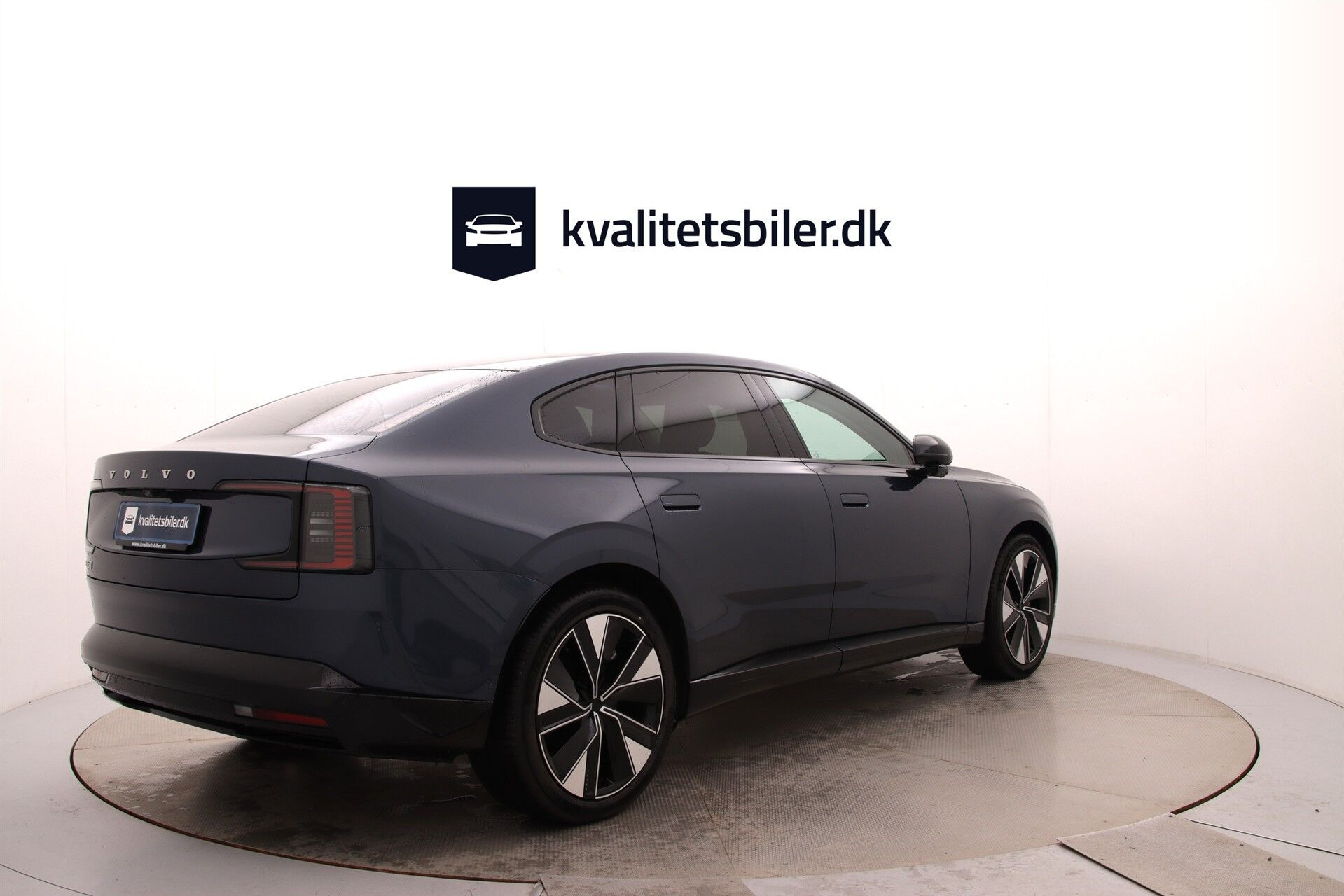 Blå Volvo ES90 fra 2026