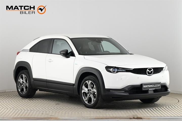 Hvid Mazda MX-30 fra 2023