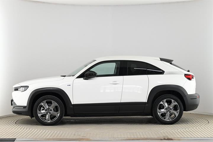 Hvid Mazda MX-30 fra 2023