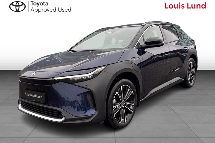 Turquoise Toyota BZ4X fra 2023