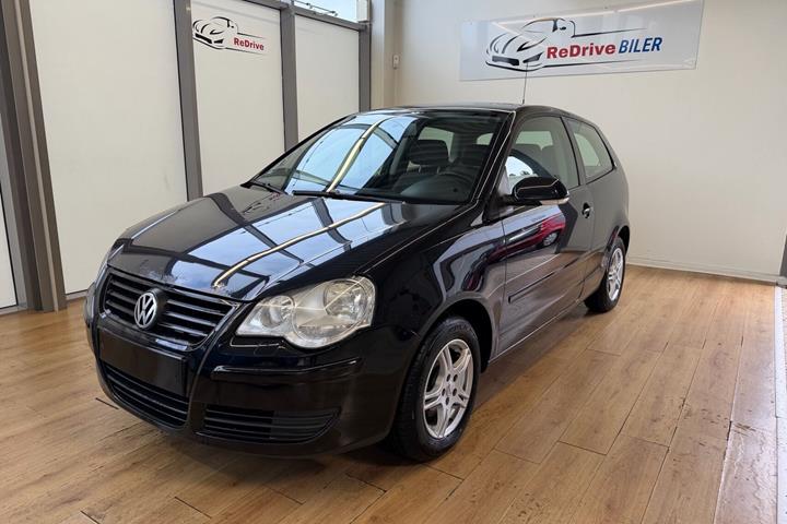 Sort VW Polo fra 2008