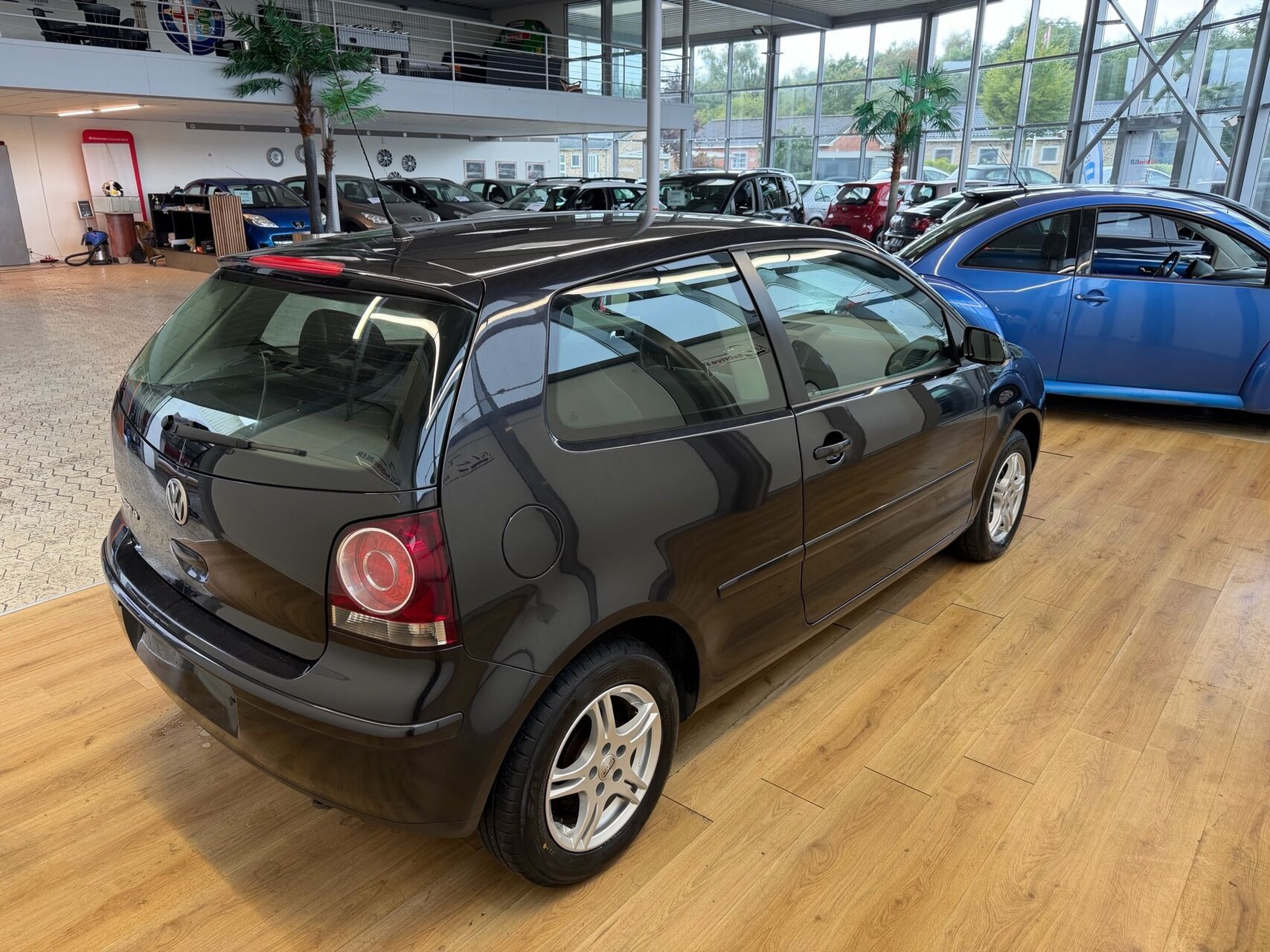 Sort VW Polo fra 2008