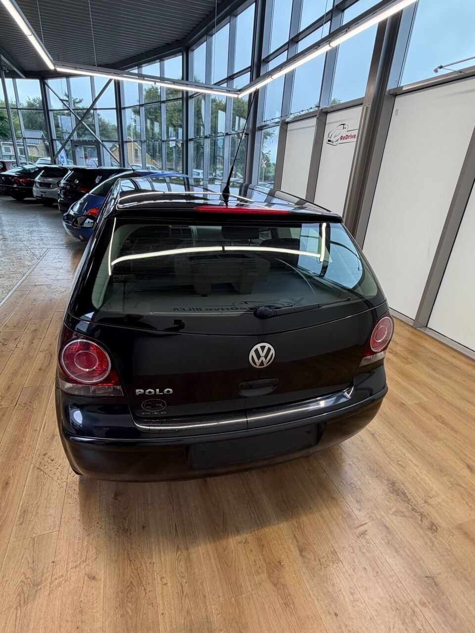 Sort VW Polo fra 2008
