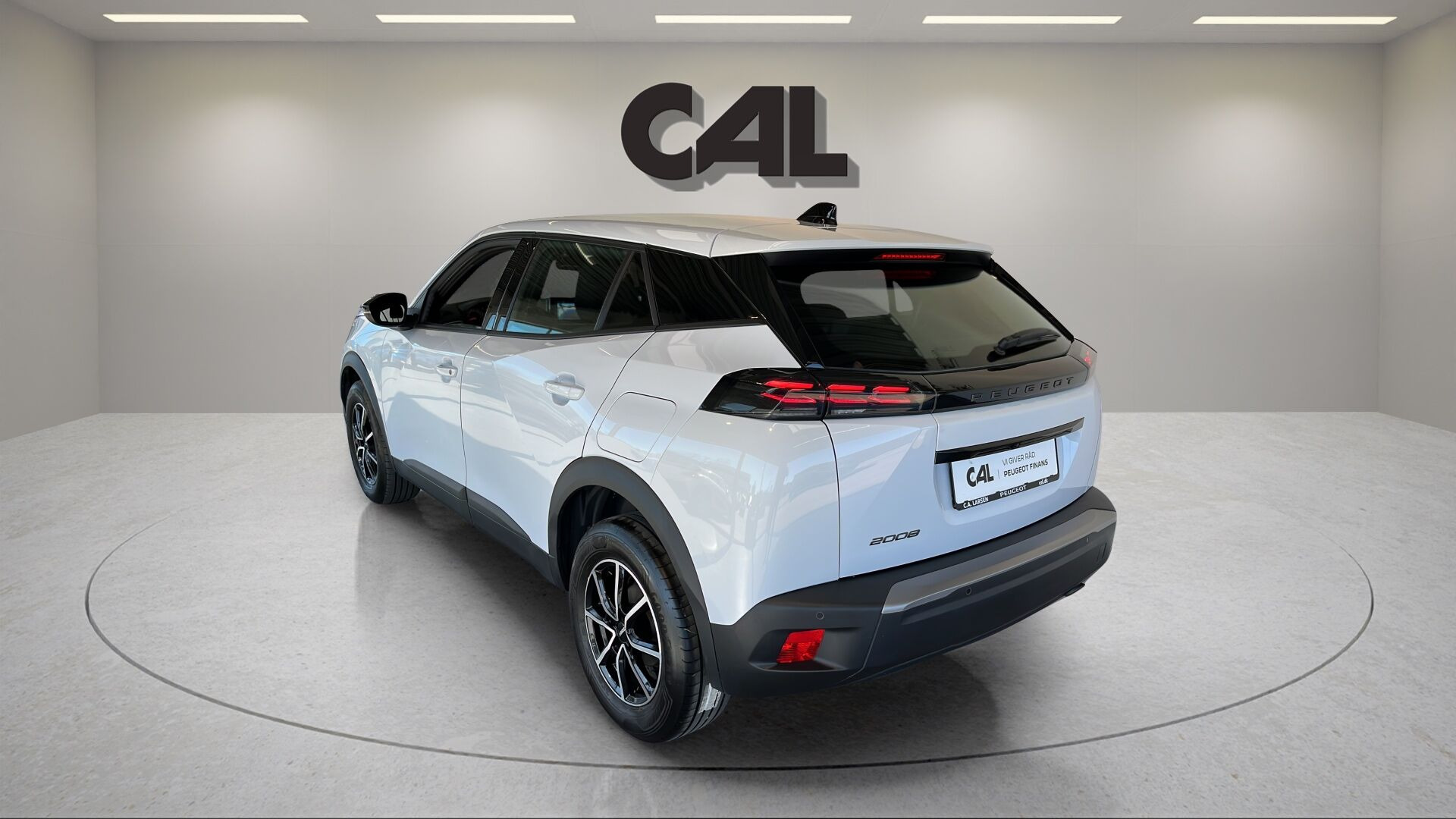 Hvid Peugeot 2008 fra 2024