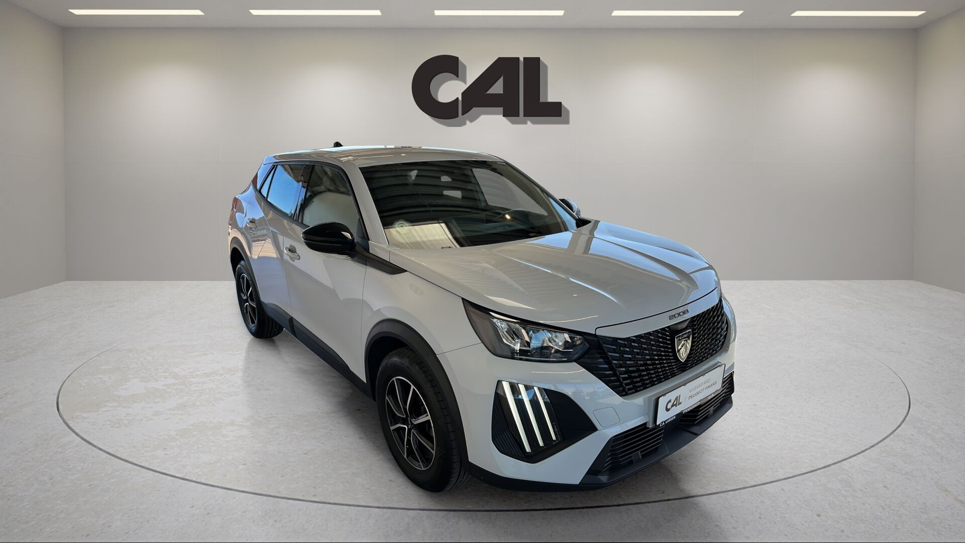 Hvid Peugeot 2008 fra 2024