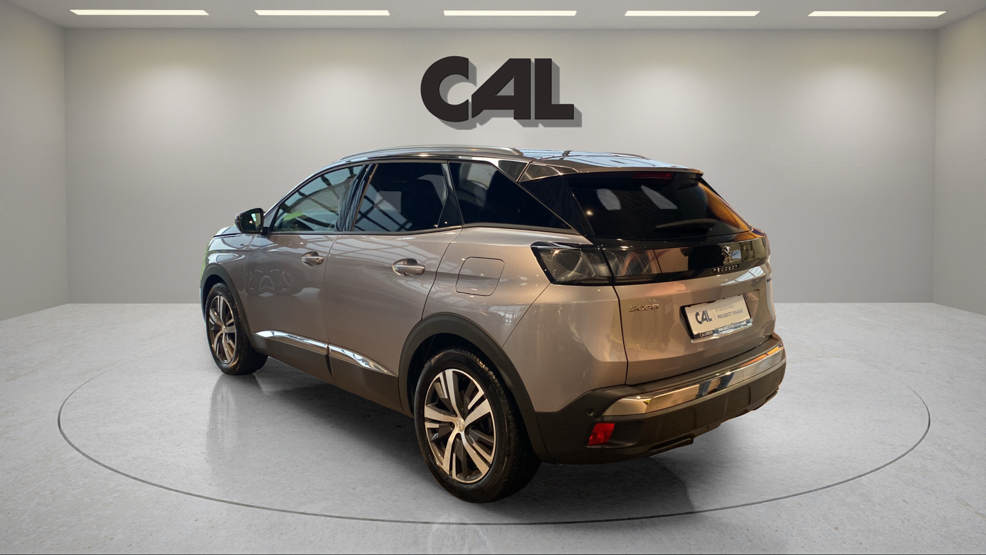 Sølv Peugeot 3008 fra 2021