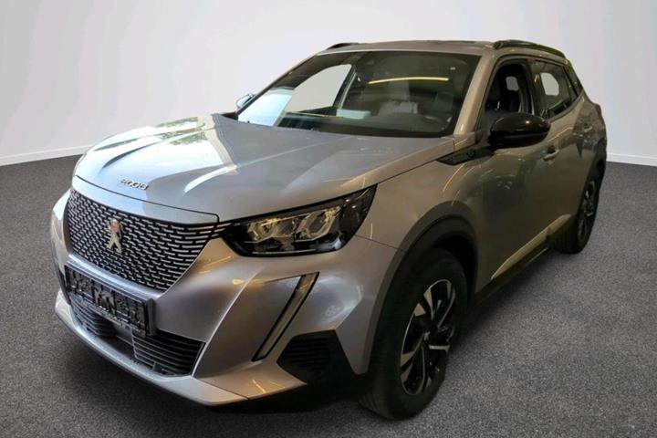 Grå Peugeot e-2008 fra 2023