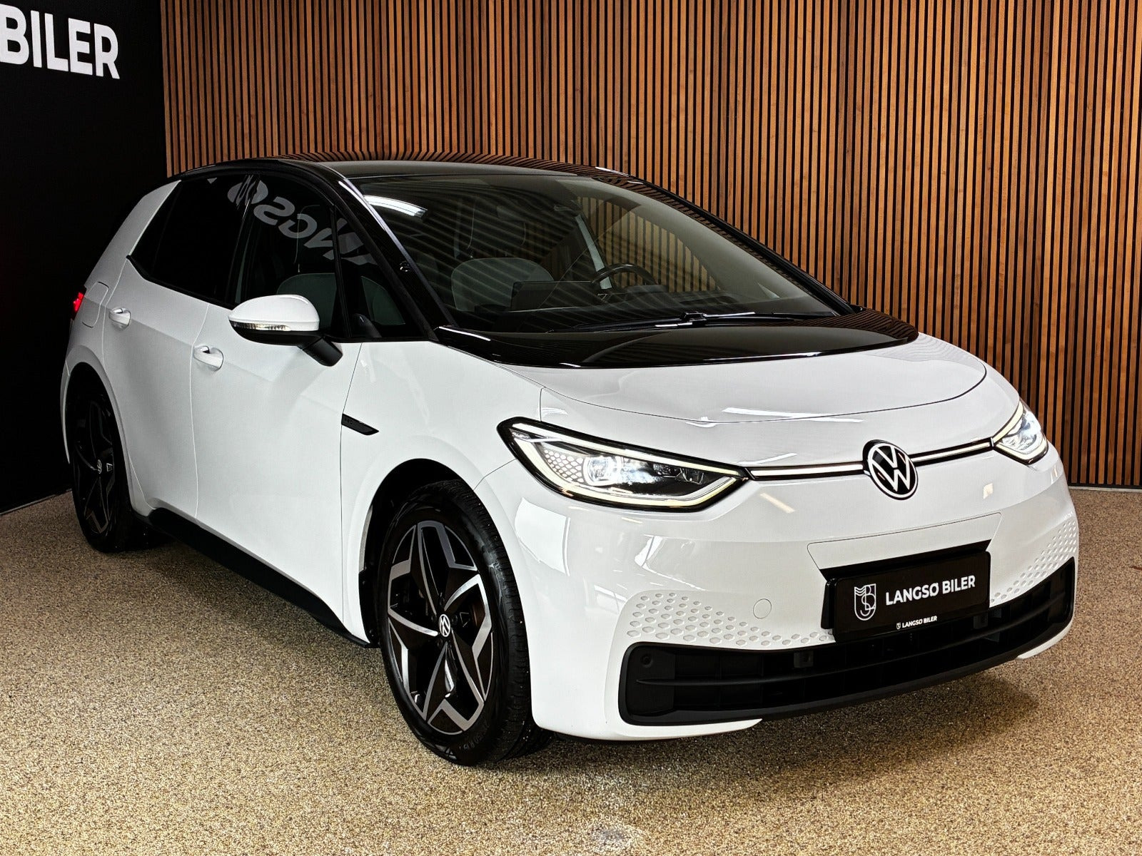 Hvid VW ID.3 fra 2021