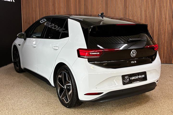 Hvid VW ID.3 fra 2021