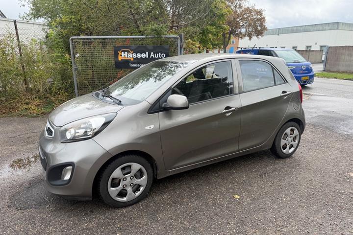 Grøn Kia Picanto fra 2013