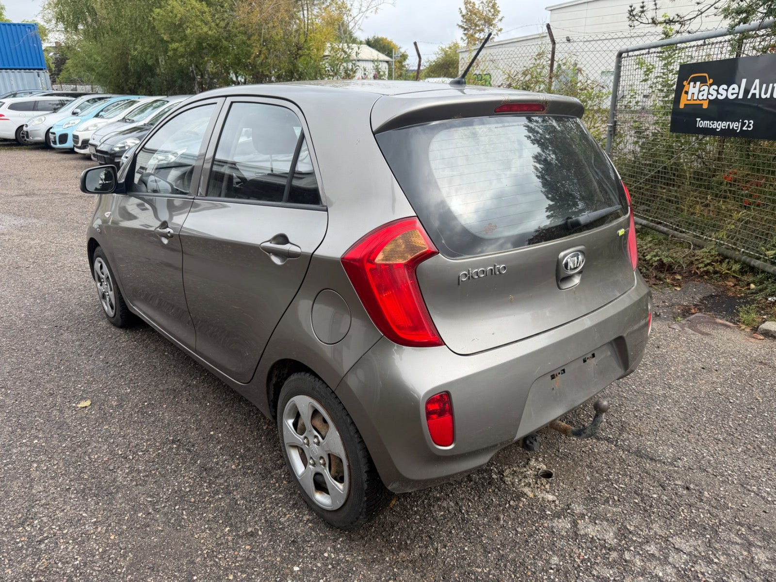 Grøn Kia Picanto fra 2013