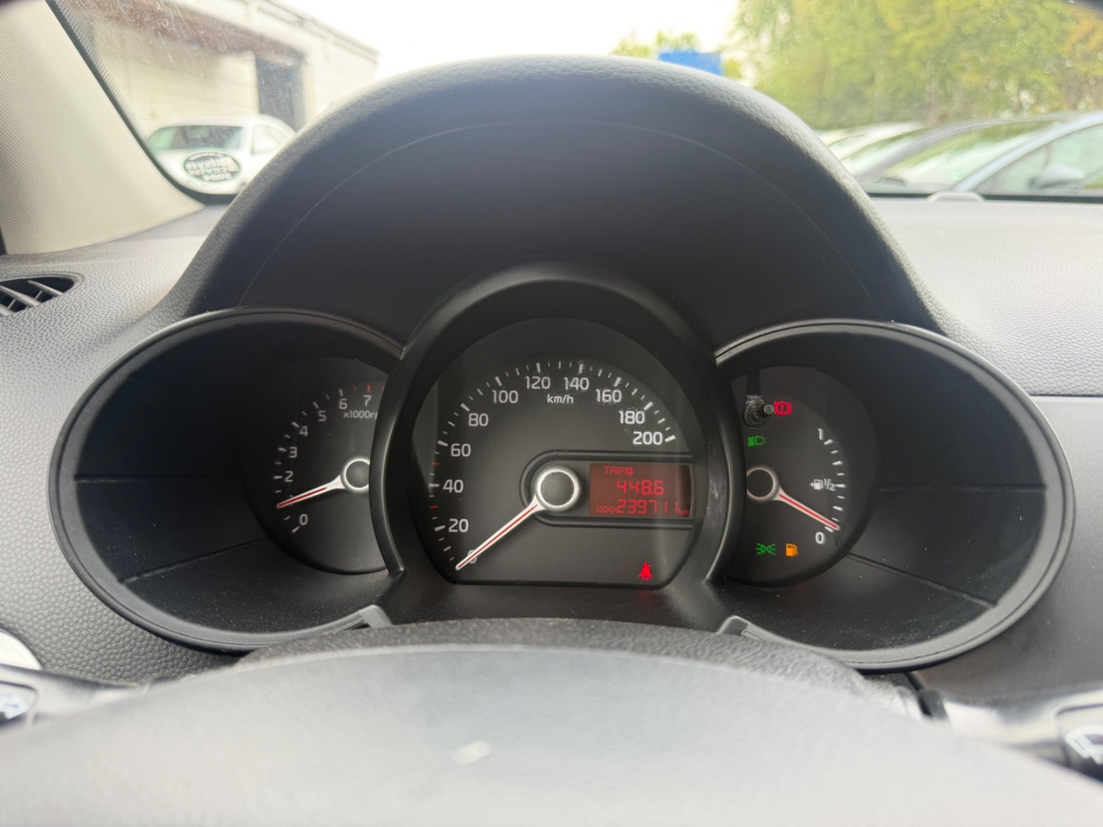 Grøn Kia Picanto fra 2013