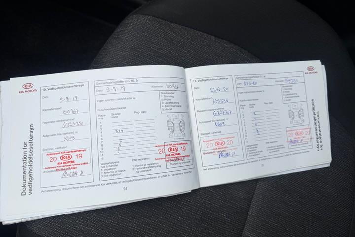 Grøn Kia Picanto fra 2013