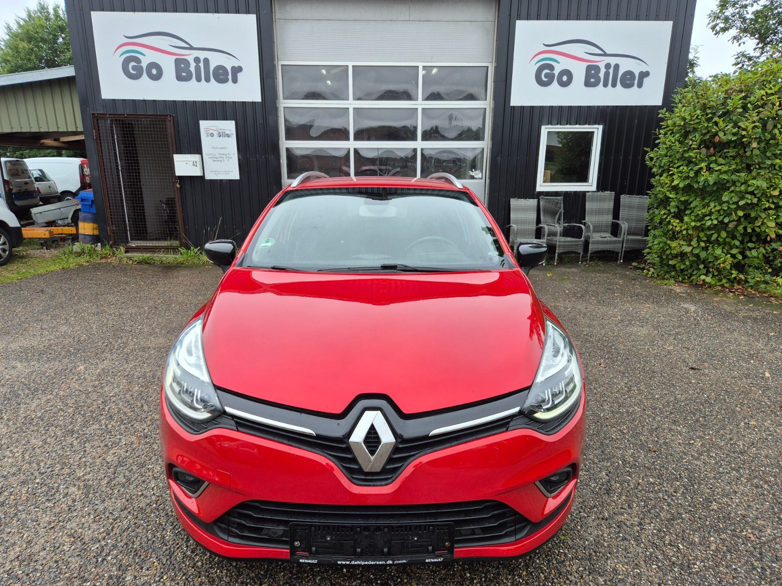 Grøn Renault Clio IV fra 2018