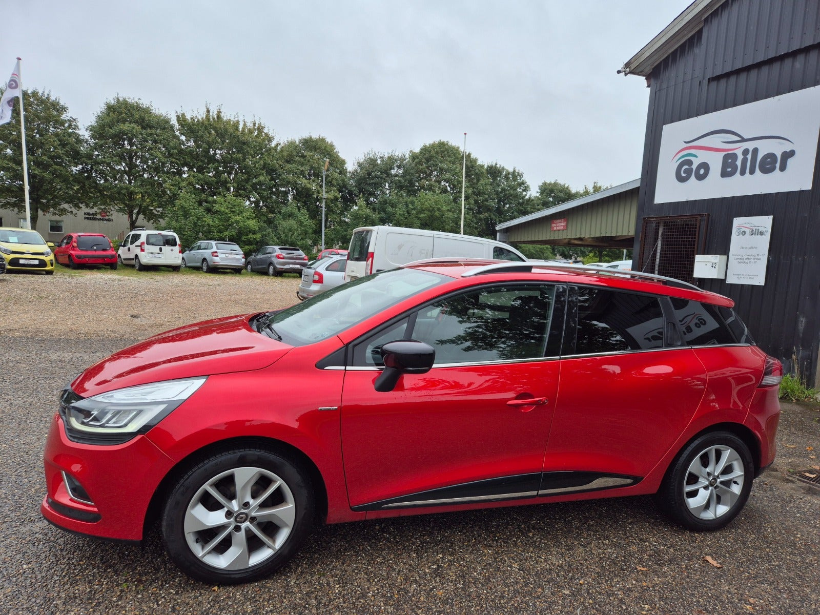 Grøn Renault Clio IV fra 2018