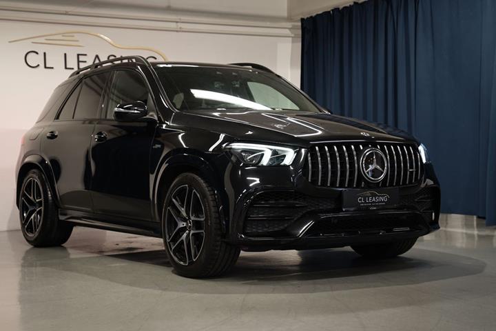 Sort Mercedes GLE53 fra 2020