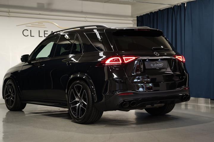Sort Mercedes GLE53 fra 2020
