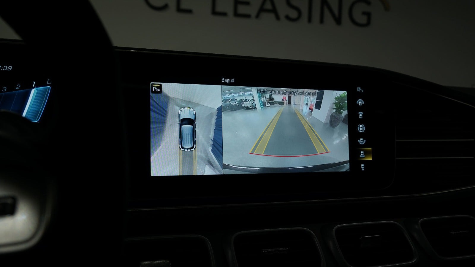 Sort Mercedes GLE53 fra 2020