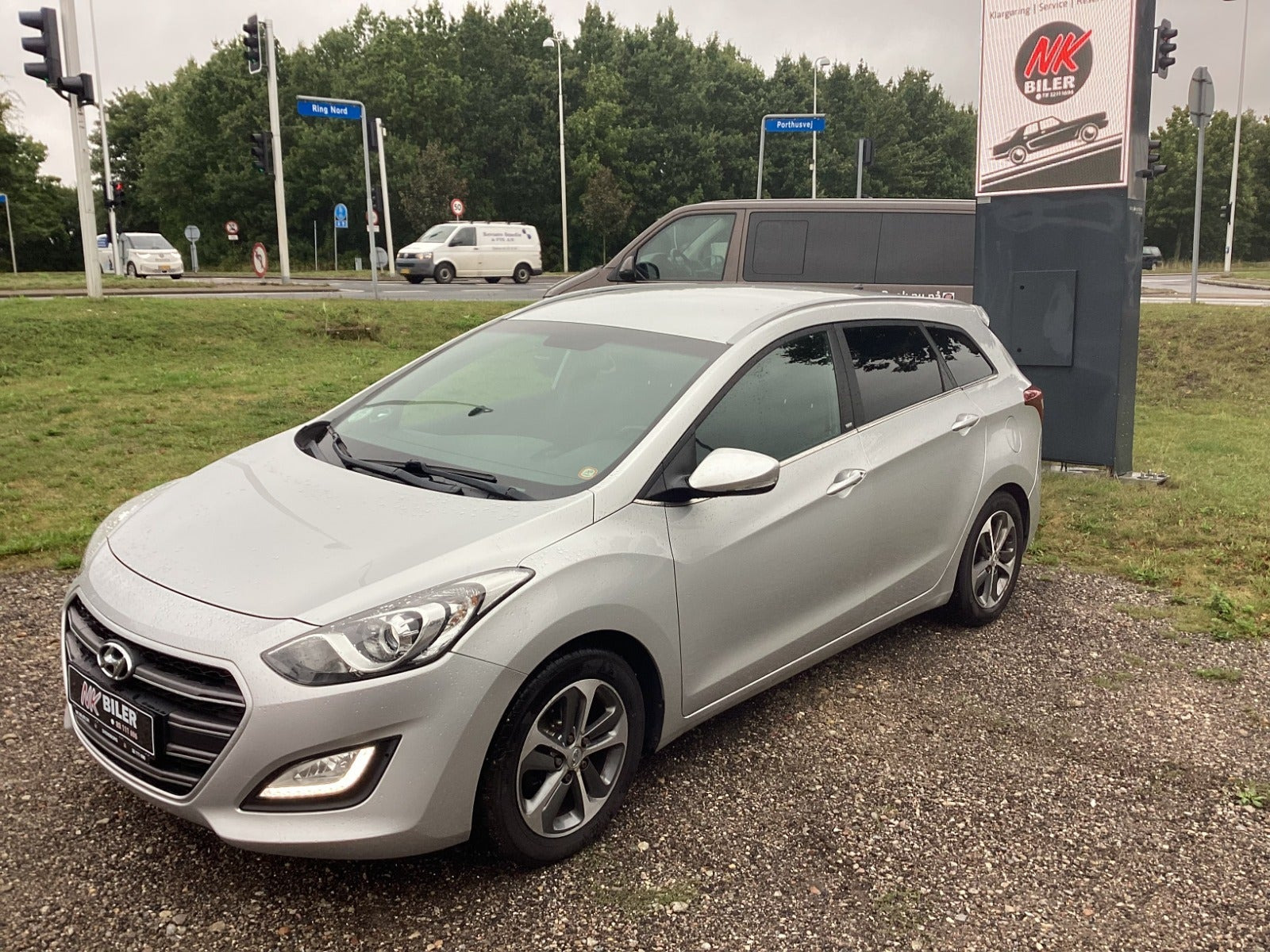 Grøn Hyundai i30 fra 2016