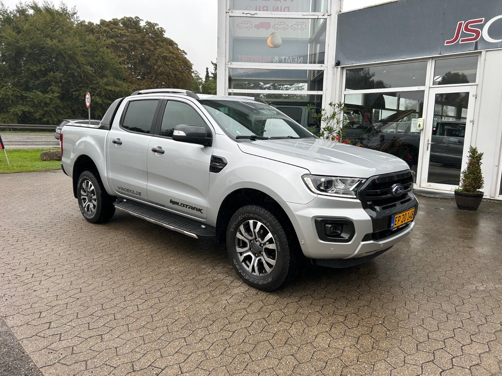 Sølv Ford Ranger fra 2022