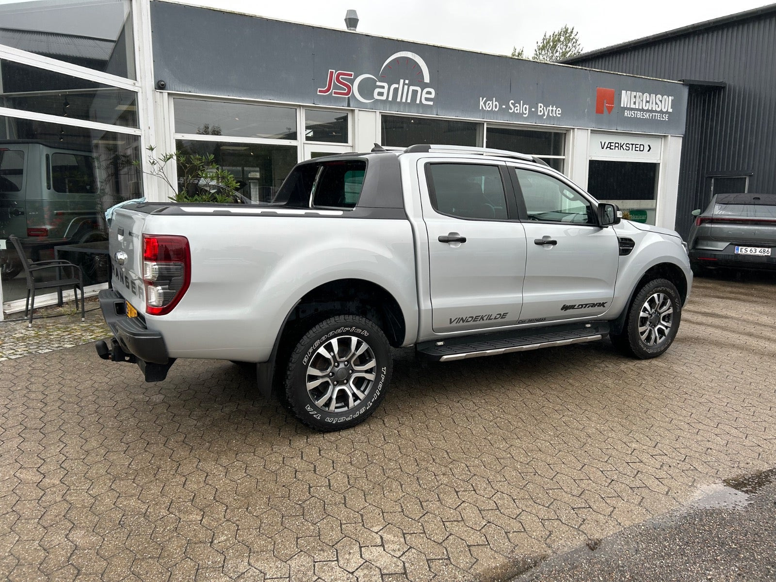 Sølv Ford Ranger fra 2022