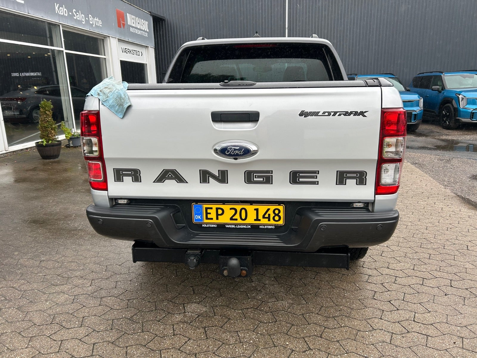 Sølv Ford Ranger fra 2022