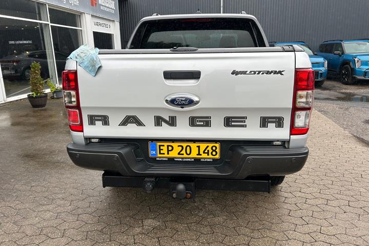 Sølv Ford Ranger fra 2022